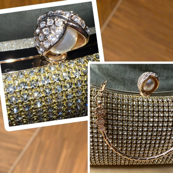 Gold Vintage Evening Bag - Picture 13 of 14
